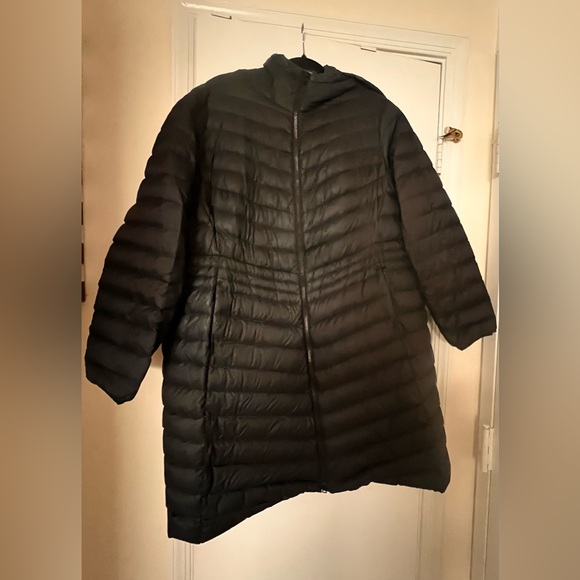 LANDSEND Wanderweight Packable Down Coat Size 1X - Picture 2 of 8